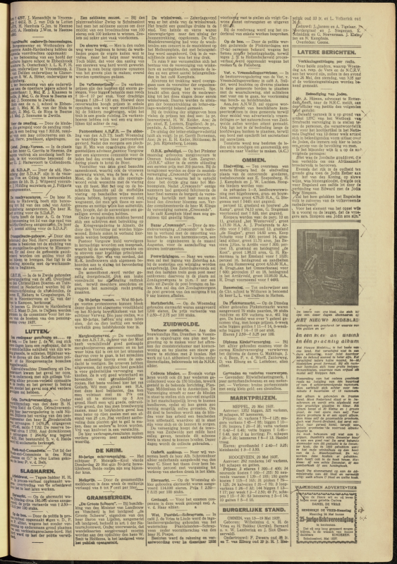Bekijk detail van "Dedemsvaartsche Courant 22/5/1937 pagina 13 van 14<br xmlns:atlantis="urn:atlantis" />"