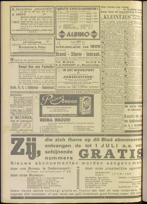 Bekijk detail van "Dedemsvaartsche Courant 9/6/1937 pagina 8 van 8<br xmlns:atlantis="urn:atlantis" />"