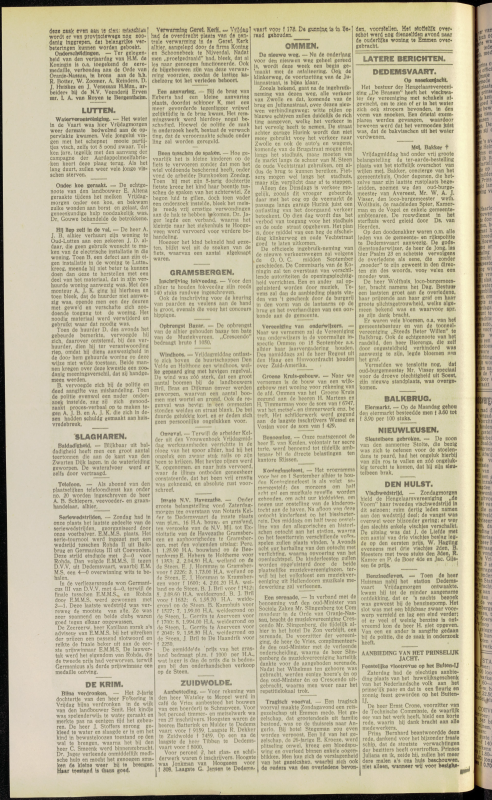 Bekijk detail van "Dedemsvaartsche Courant 1/9/1937 pagina 6 van 10<br xmlns:atlantis="urn:atlantis" />"