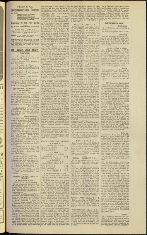 Bekijk detail van "Dedemsvaartsche Courant 27/10/1937 pagina 11 van 14<br xmlns:atlantis="urn:atlantis" />"