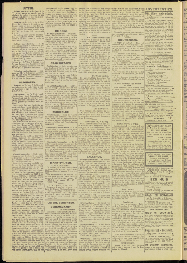 Bekijk detail van "Dedemsvaartsche Courant 5/1/1938 pagina 6 van 8<br xmlns:atlantis="urn:atlantis" />"