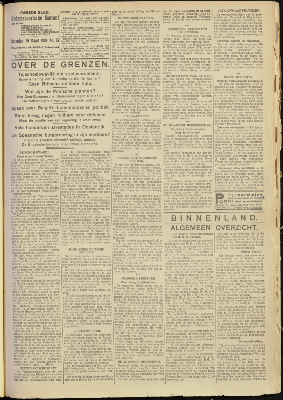 Bekijk detail van "Dedemsvaartsche Courant 26/3/1938 pagina 5 van 12<br xmlns:atlantis="urn:atlantis" />"