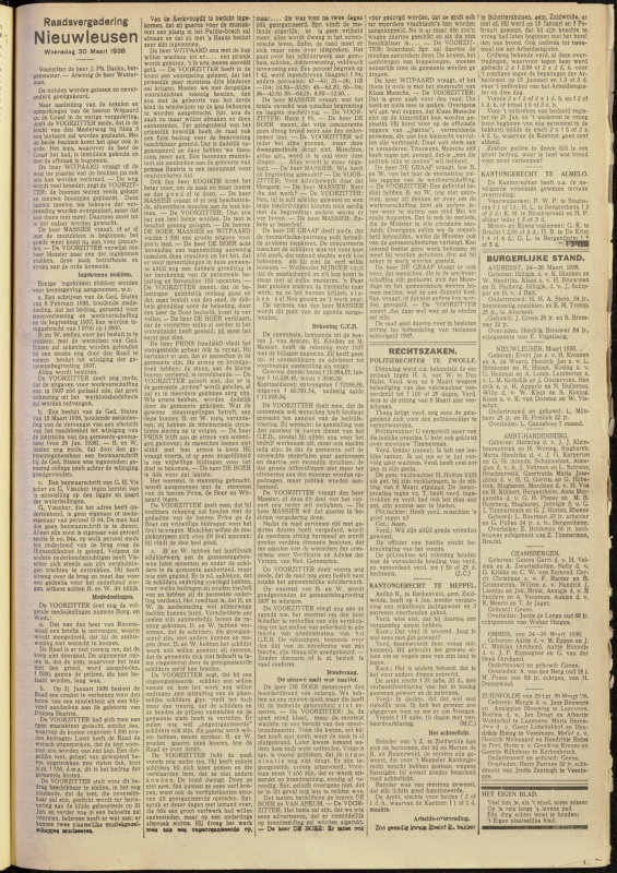 Bekijk detail van "Dedemsvaartsche Courant 2/4/1938 pagina 11 van 12<br xmlns:atlantis="urn:atlantis" />"