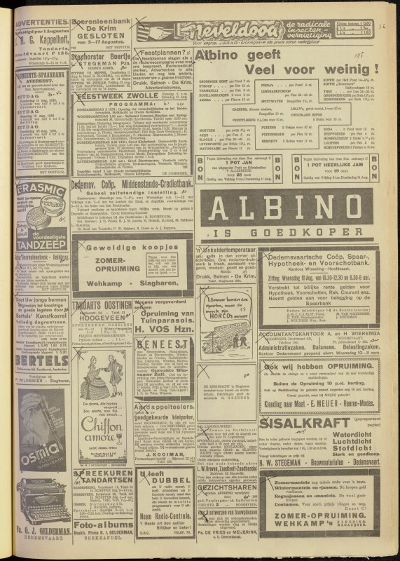 Bekijk detail van "Dedemsvaartsche Courant 6/8/1938 pagina 3 van 12<br xmlns:atlantis="urn:atlantis" />"