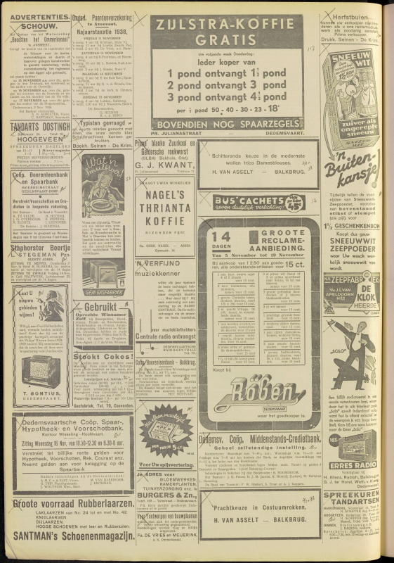 Bekijk detail van "Dedemsvaartsche Courant 12/11/1938 pagina <span class="highlight">4</span> van 12<br xmlns:atlantis="urn:atlantis" />"