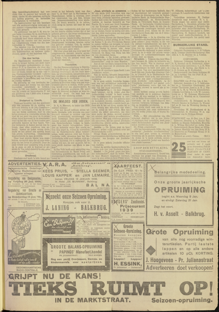 Bekijk detail van "Dedemsvaartsche Courant 11/1/1939 pagina 3 van 8<br xmlns:atlantis="urn:atlantis" />"