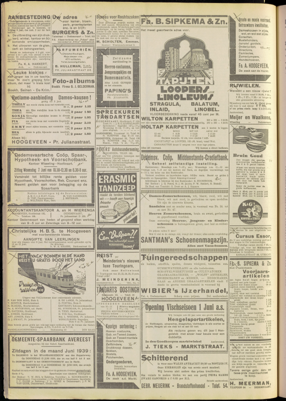 Bekijk detail van "Dedemsvaartsche Courant 3/6/1939 pagina 4 van 12<br xmlns:atlantis="urn:atlantis" />"