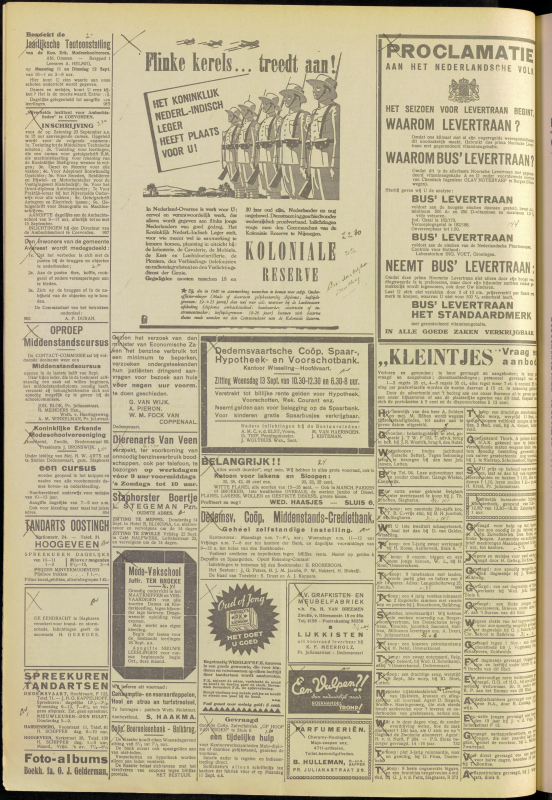 Bekijk detail van "Dedemsvaartsche Courant 9/9/1939 pagina 8 van 8<br xmlns:atlantis="urn:atlantis" />"