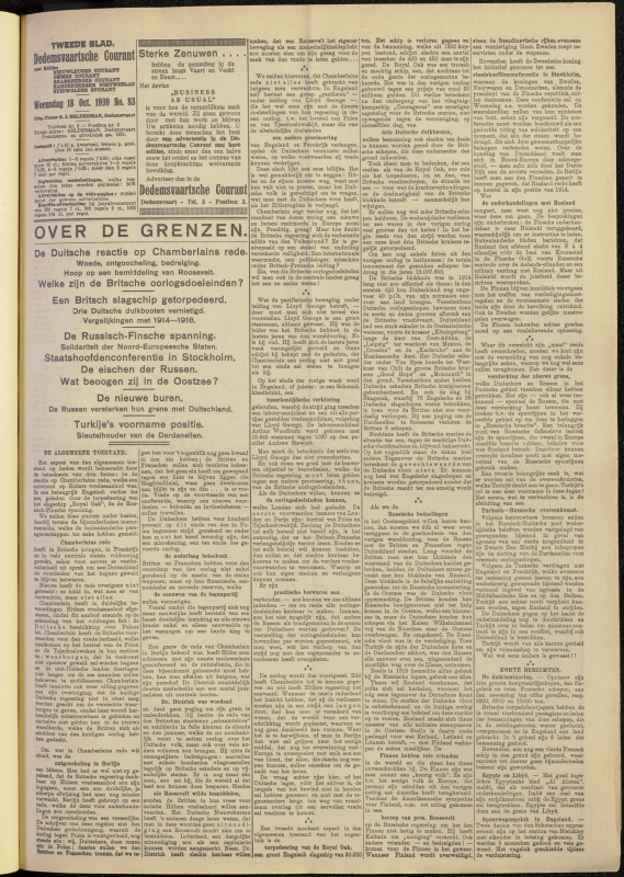 Bekijk detail van "Dedemsvaartsche Courant 18/10/1939 pagina 5 van 8<br xmlns:atlantis="urn:atlantis" />"