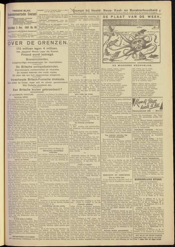 Bekijk detail van "Dedemsvaartsche Courant 2/12/1939 pagina 5 van 12<br xmlns:atlantis="urn:atlantis" />"