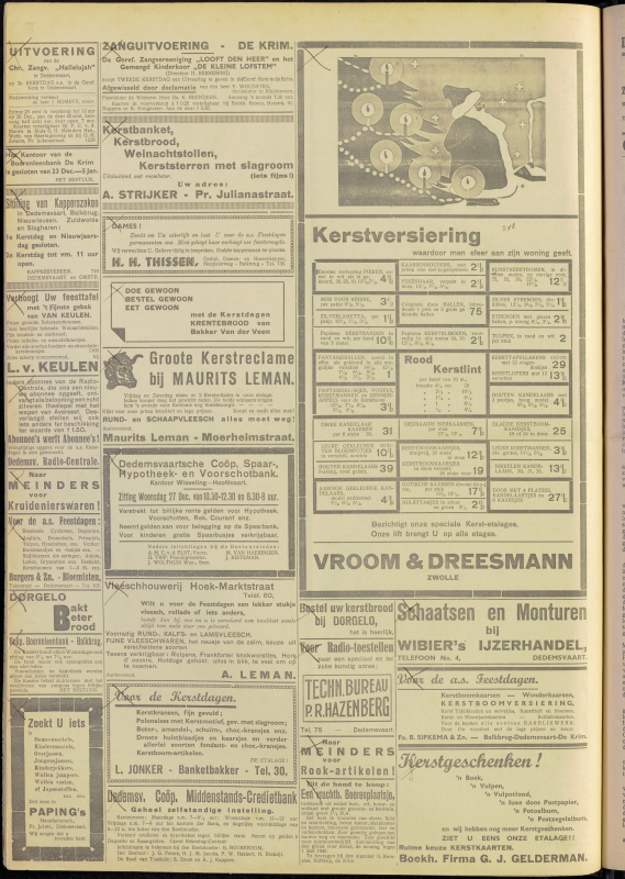 Bekijk detail van "Dedemsvaartsche Courant 23/12/1939 pagina 4 van 12<br xmlns:atlantis="urn:atlantis" />"