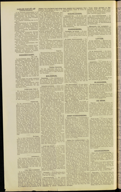 Bekijk detail van "Dedemsvaartsche Courant 9/4/1940 pagina 6 van 8<br xmlns:atlantis="urn:atlantis" />"