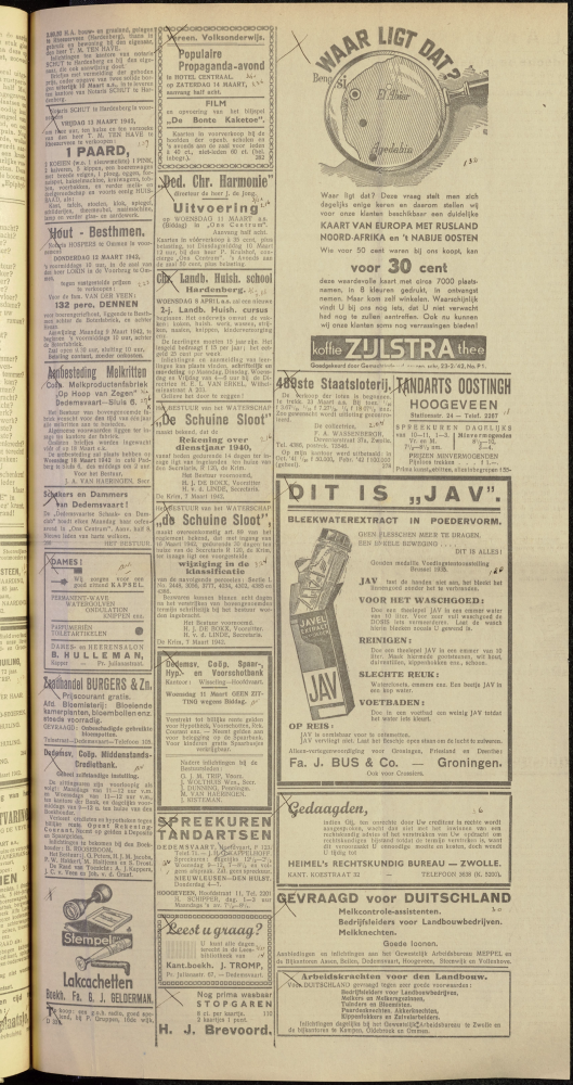 Bekijk detail van "Dedemsvaartsche Courant 6/3/1942 pagina 3 van 6<br xmlns:atlantis="urn:atlantis" />"