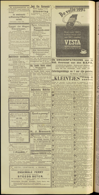 Bekijk detail van "Dedemsvaartsche Courant 10/3/1942 pagina 4 van 4<br xmlns:atlantis="urn:atlantis" />"
