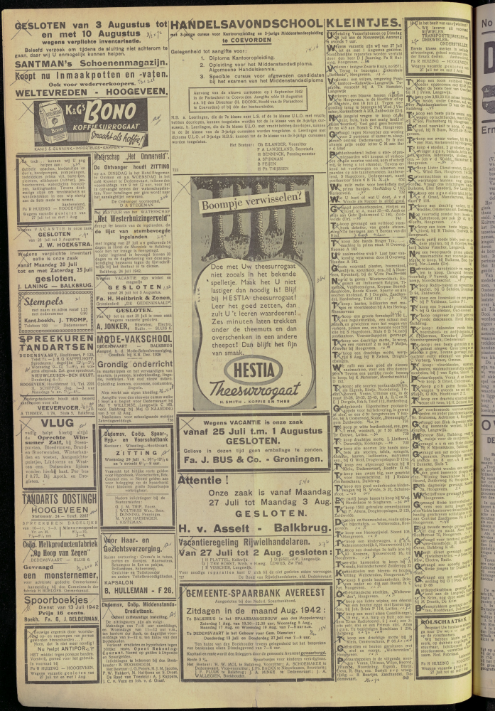 Bekijk detail van "Dedemsvaartsche Courant 24/7/1942 pagina 4 van 4<br xmlns:atlantis="urn:atlantis" />"