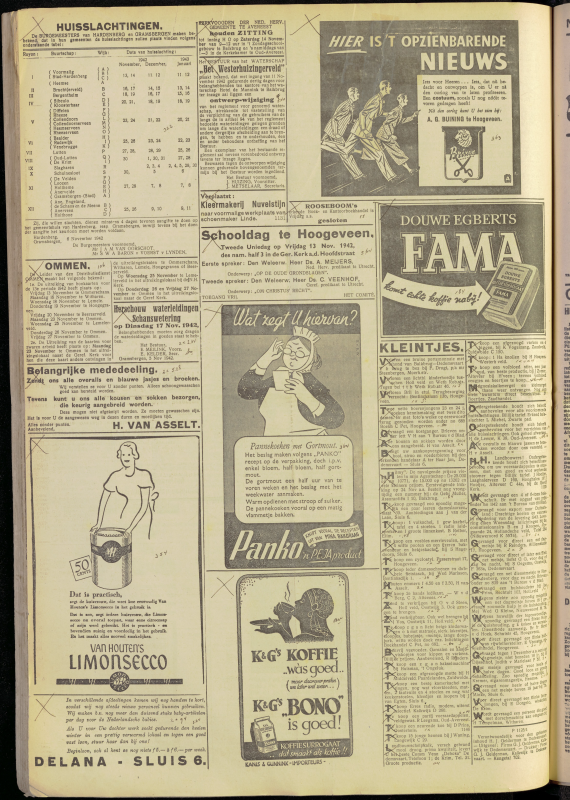 Bekijk detail van "Dedemsvaartsche Courant 10/11/1942 pagina 4 van 4<br xmlns:atlantis="urn:atlantis" />"