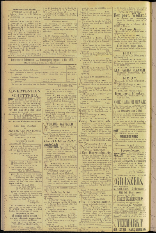 Bekijk detail van "Dedemsvaartsche Courant 30/4/1892 pagina 2 van 4<br xmlns:atlantis="urn:atlantis" />"