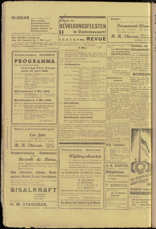 Bekijk detail van "Dedemsvaartsche Courant 30/4/1946 pagina 8 van 8<br xmlns:atlantis="urn:atlantis" />"