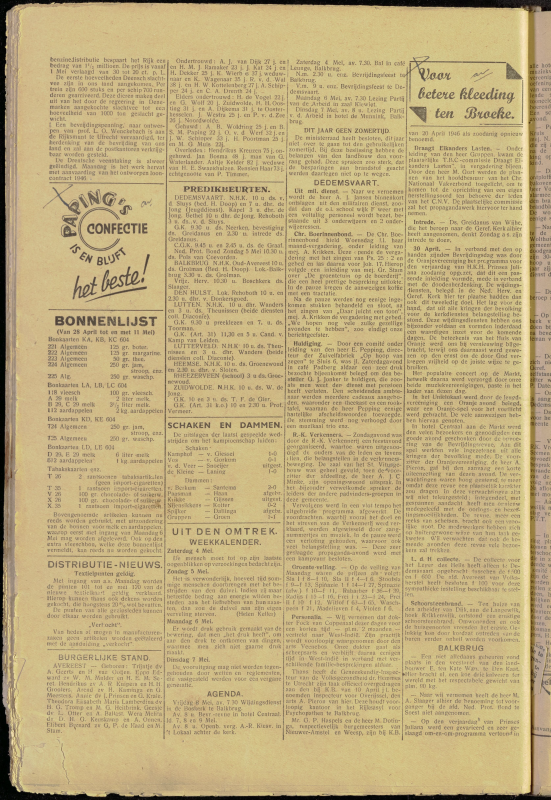 Bekijk detail van "Dedemsvaartsche Courant 3/5/1946 pagina 2 van 4<br xmlns:atlantis="urn:atlantis" />"