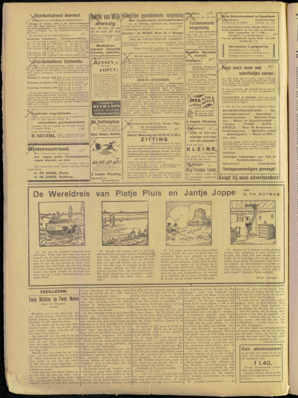 Bekijk detail van "Dedemsvaartsche Courant 18/10/1946 pagina 4 van 4<br xmlns:atlantis="urn:atlantis" />"