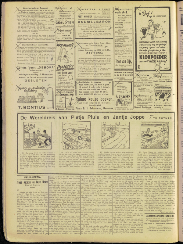 Bekijk detail van "Dedemsvaartsche Courant 8/11/1946 pagina 4 van 4<br xmlns:atlantis="urn:atlantis" />"