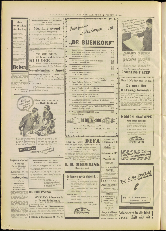 Bekijk detail van "Dedemsvaartsche Courant 18/2/1950 pagina 6 van 6<br xmlns:atlantis="urn:atlantis" />"