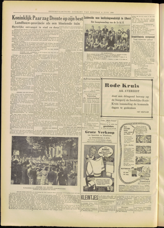 Bekijk detail van "Dedemsvaartsche Courant 6/6/1950 pagina 4 van 4<br xmlns:atlantis="urn:atlantis" />"