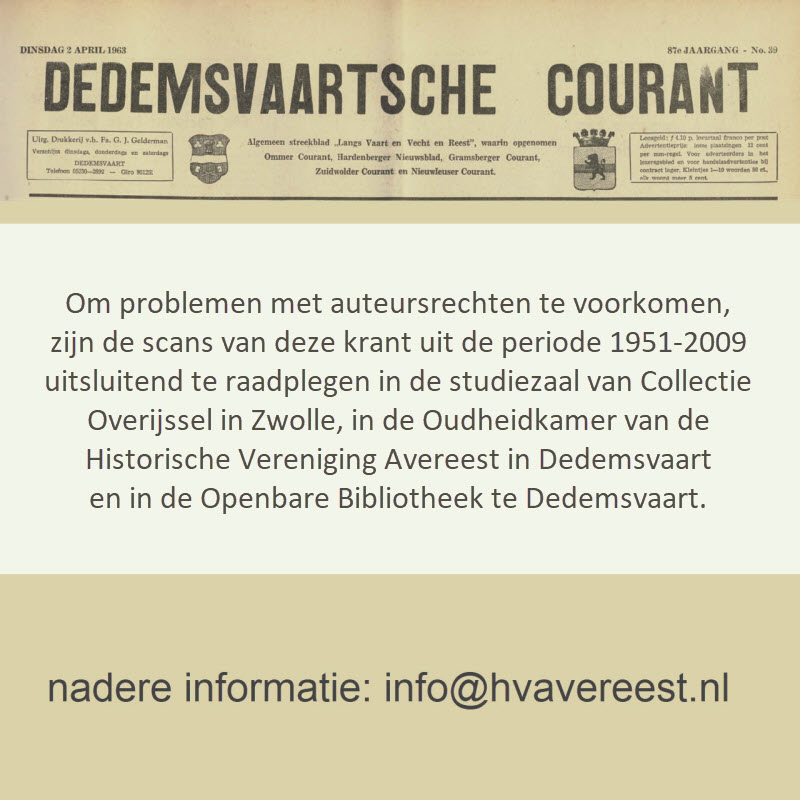 Bekijk detail van "Dedemsvaartsche Courant 13/1/1951 pagina 5 van 6<br xmlns:atlantis="urn:atlantis" />"