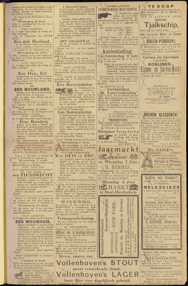 Bekijk detail van "Dedemsvaartsche Courant 3/6/1893 pagina 3 van 4<br xmlns:atlantis="urn:atlantis" />"