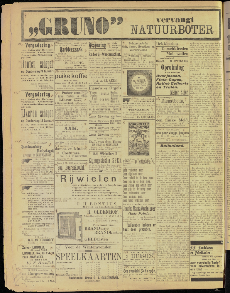 Bekijk detail van "Dedemsvaartsche Courant <span class="highlight">1</span>/<span class="highlight">1</span>/1905 pagina 4 van 8<br xmlns:atlantis="urn:atlantis" />"