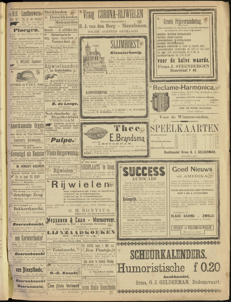 Bekijk detail van "Dedemsvaartsche Courant 14/1/1905 pagina <span class="highlight">3</span> van 4<br xmlns:atlantis="urn:atlantis" />"