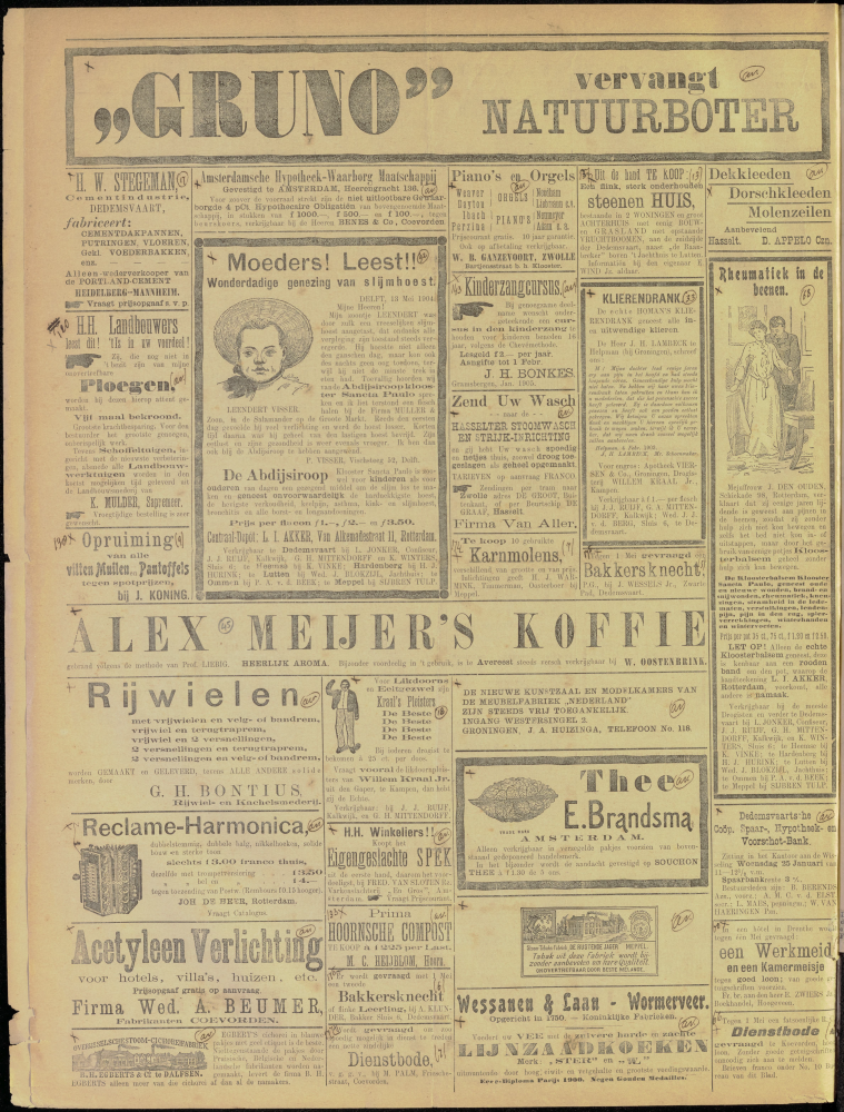 Bekijk detail van "Dedemsvaartsche Courant 21/<span class="highlight">1</span>/1905 pagina 4 van 4<br xmlns:atlantis="urn:atlantis" />"