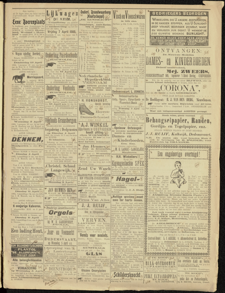 Bekijk detail van "Dedemsvaartsche Courant 1/4/1905 pagina 3 van 4<br xmlns:atlantis="urn:atlantis" />"