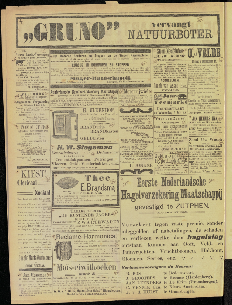 Bekijk detail van "Dedemsvaartsche Courant 1/7/1905 pagina 6 van 8<br xmlns:atlantis="urn:atlantis" />"