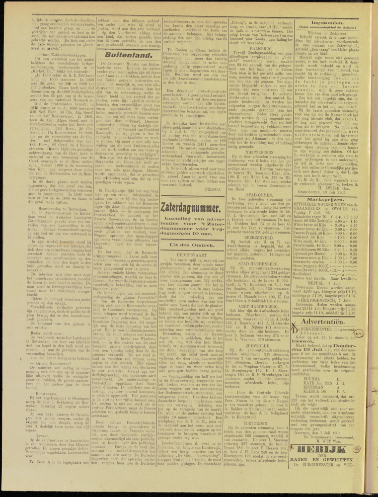 Bekijk detail van "Dedemsvaartsche Courant 12/7/1905 pagina 2 van 4<br xmlns:atlantis="urn:atlantis" />"