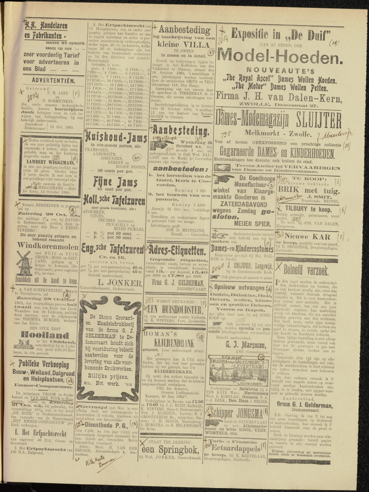 Bekijk detail van "Dedemsvaartsche Courant 18/10/1905 pagina 3 van 4<br xmlns:atlantis="urn:atlantis" />"