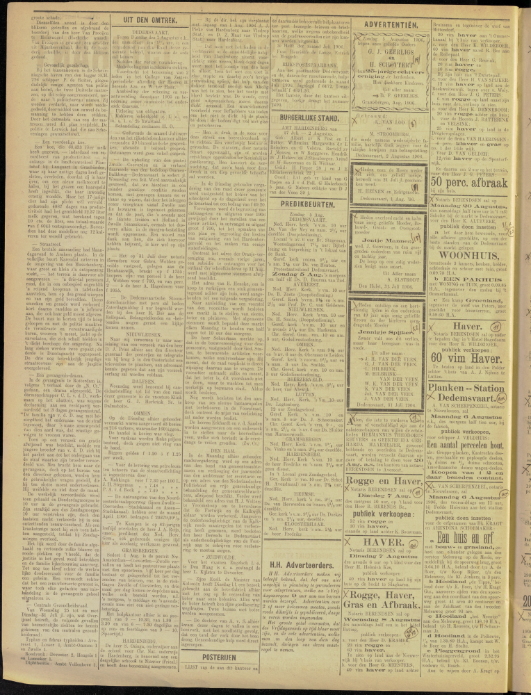 Bekijk detail van "Dedemsvaartsche Courant 4/8/1906 pagina 2 van 4<br xmlns:atlantis="urn:atlantis" />"