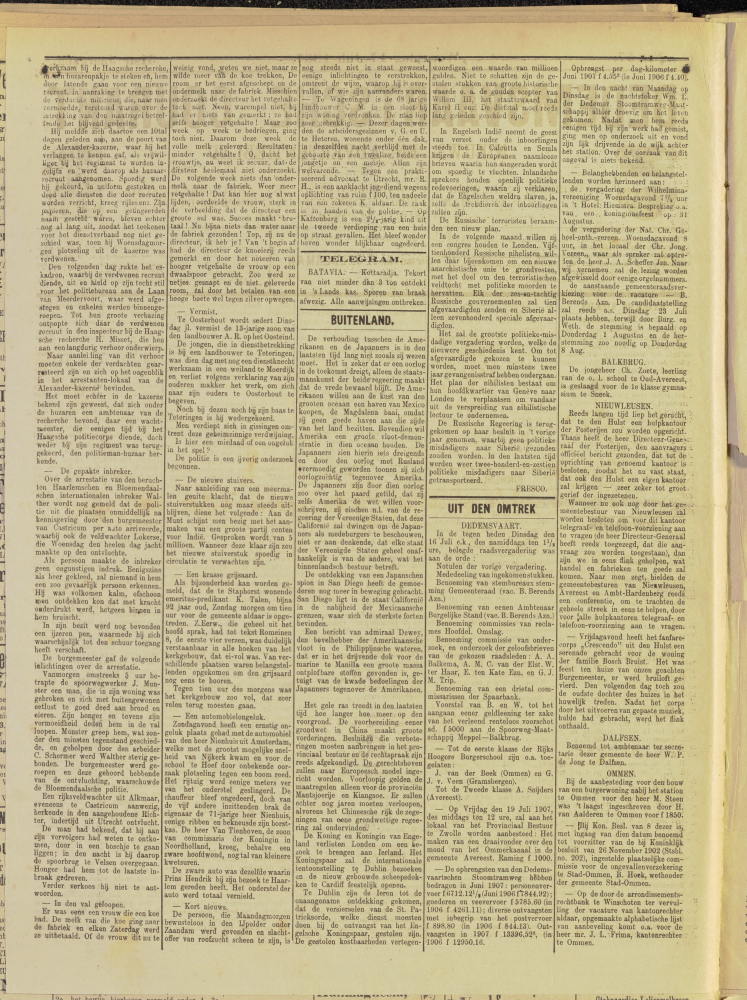 Bekijk detail van "Dedemsvaartsche Courant 17/7/1907 pagina 2 van 6<br xmlns:atlantis="urn:atlantis" />"