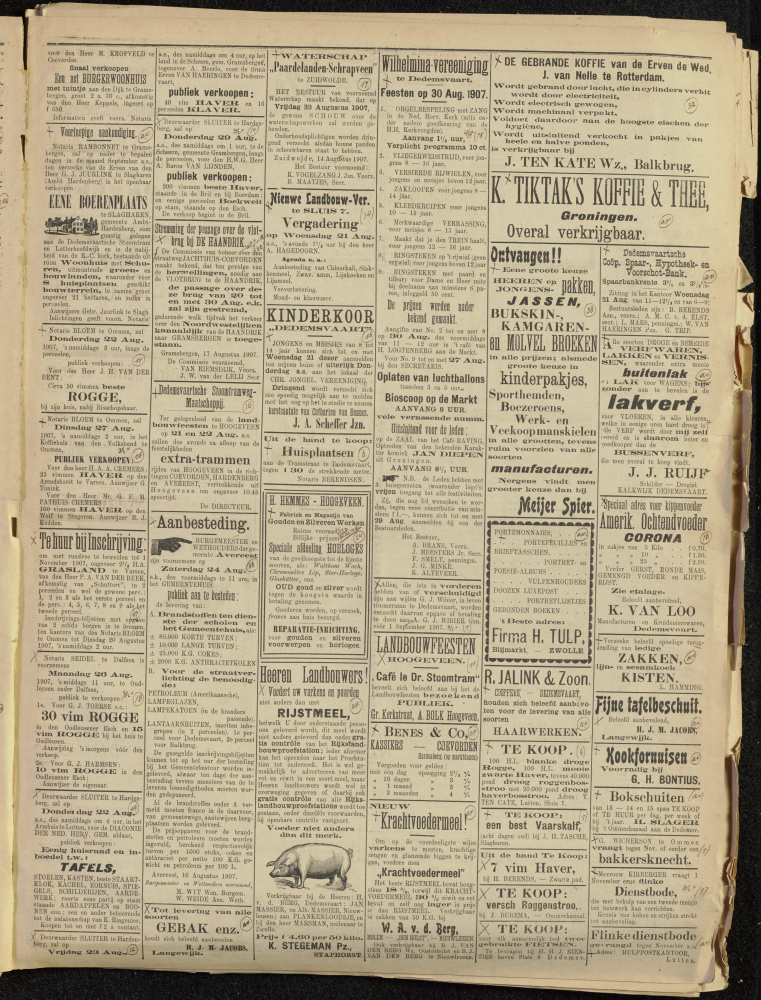 Bekijk detail van "Dedemsvaartsche Courant 17/8/1907 pagina 3 van 4<br xmlns:atlantis="urn:atlantis" />"