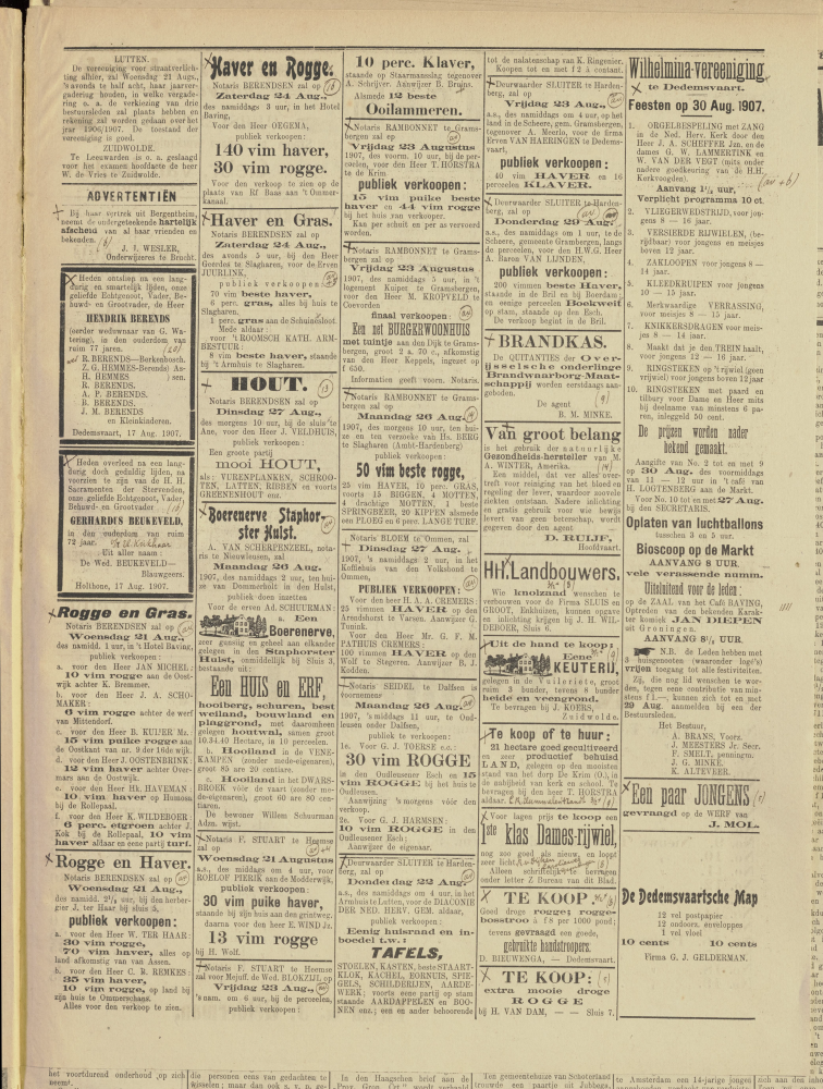 Bekijk detail van "Dedemsvaartsche Courant 21/8/1907 pagina 3 van 4<br xmlns:atlantis="urn:atlantis" />"