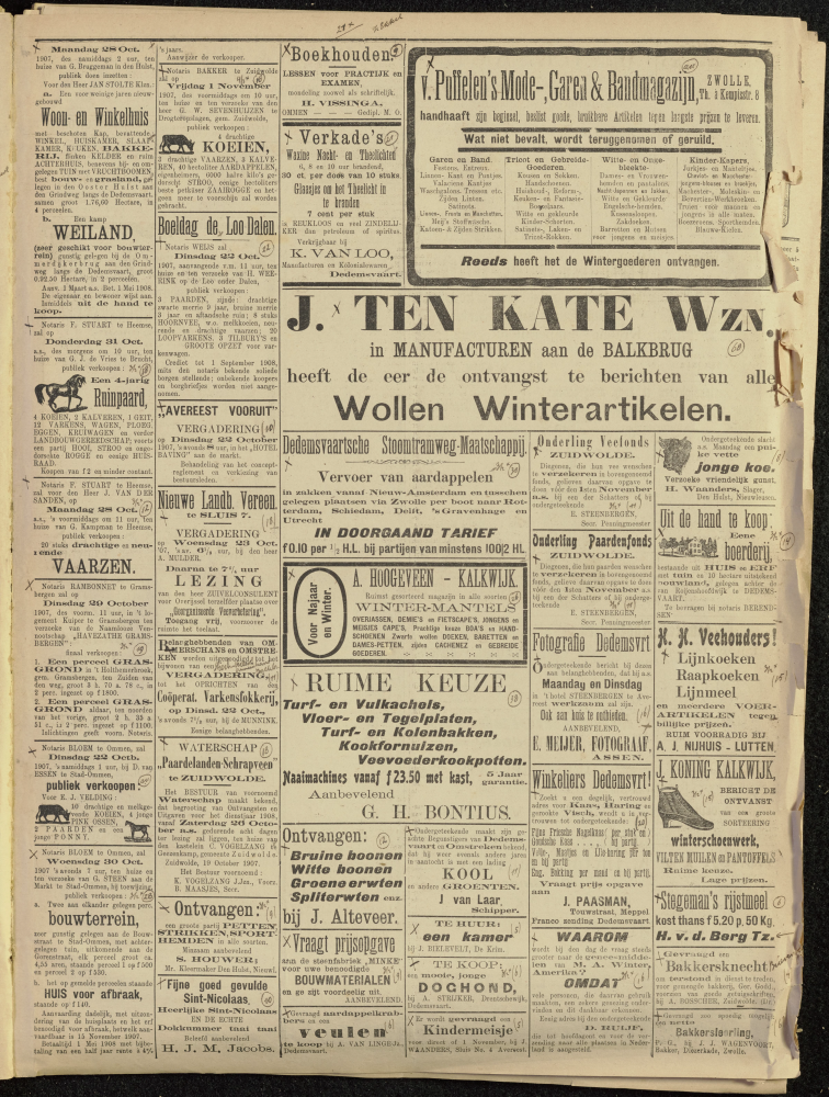 Bekijk detail van "Dedemsvaartsche Courant 19/10/1907 pagina 3 van <span class="highlight">6</span><br xmlns:atlantis="urn:atlantis" />"