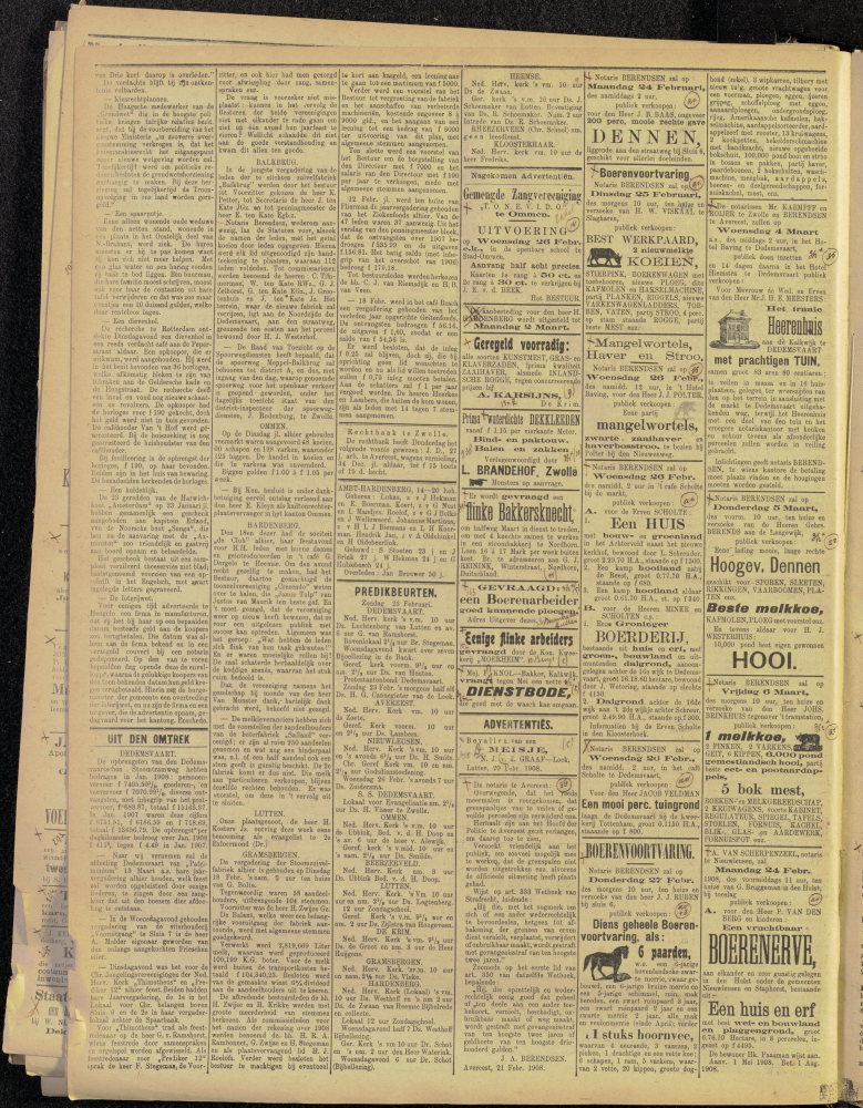 Bekijk detail van "Dedemsvaartsche Courant 22/2/1908 pagina 2 van 6<br xmlns:atlantis="urn:atlantis" />"