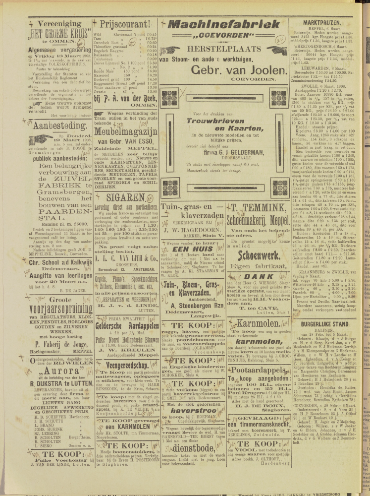 Bekijk detail van "Dedemsvaartsche Courant 11/3/1908 pagina 4 van 4<br xmlns:atlantis="urn:atlantis" />"