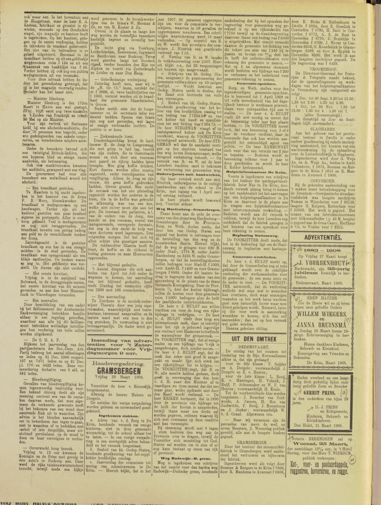 Bekijk detail van "Dedemsvaartsche Courant 25/3/1908 pagina 2 van 4<br xmlns:atlantis="urn:atlantis" />"