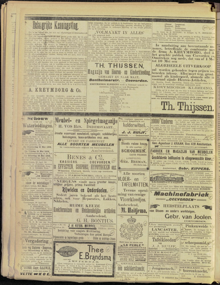 Bekijk detail van "Dedemsvaartsche Courant 2/5/1908 pagina 4 van 6<br xmlns:atlantis="urn:atlantis" />"