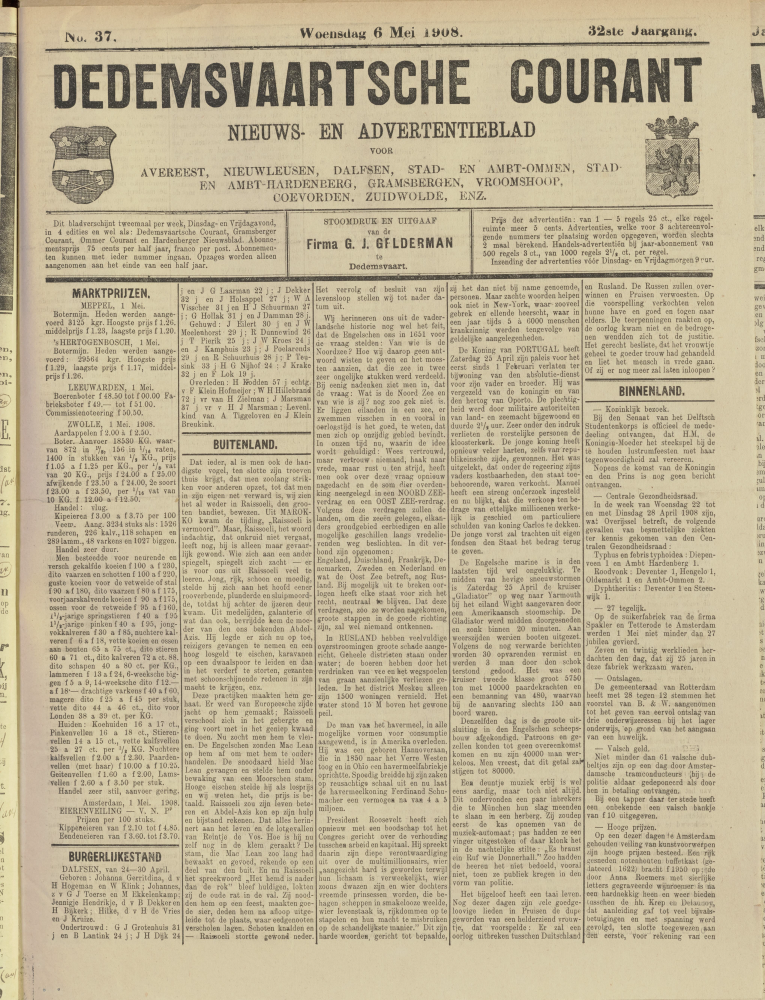 Bekijk detail van "Dedemsvaartsche Courant 6/5/1908 pagina 3 van 6<br xmlns:atlantis="urn:atlantis" />"