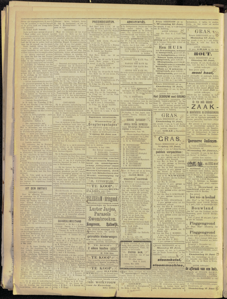 Bekijk detail van "Dedemsvaartsche Courant 6/6/1908 pagina 2 van 6<br xmlns:atlantis="urn:atlantis" />"