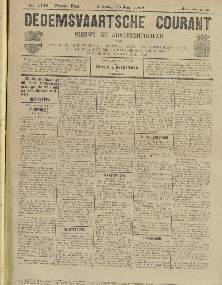 Bekijk detail van "Dedemsvaartsche Courant 13/6/1908 pagina 5 van 8<br xmlns:atlantis="urn:atlantis" />"