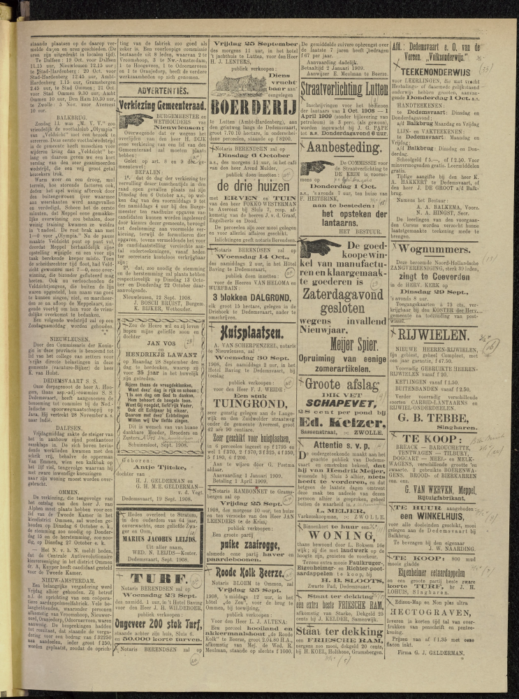 Bekijk detail van "Dedemsvaartsche Courant 23/9/1908 pagina 3 van 4<br xmlns:atlantis="urn:atlantis" />"