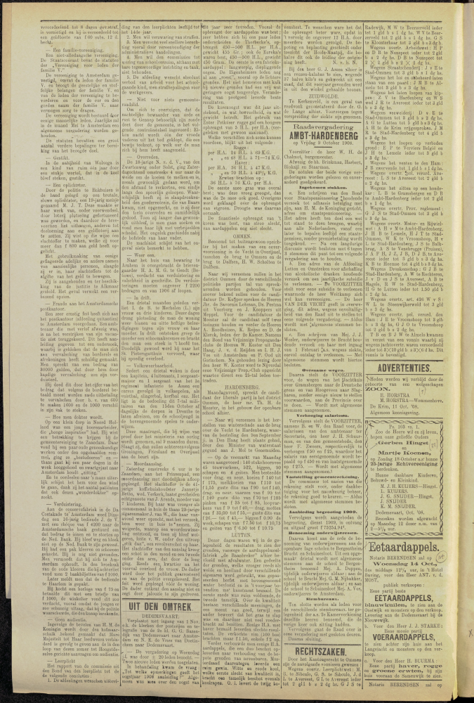 Bekijk detail van "Dedemsvaartsche Courant 14/10/1908 pagina 2 van 4<br xmlns:atlantis="urn:atlantis" />"